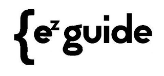 EZ GUIDE logo
