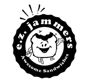 E.Z. JAMMERS AWESOME SANDWICHES logo