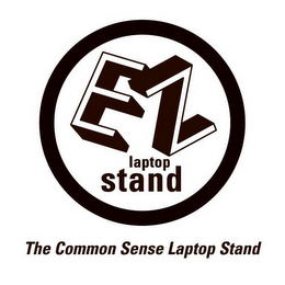 EZ LAPTOP STAND THE COMMON SENSE LAPTOP STAND logo