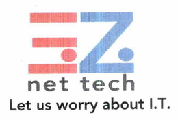 E.Z. NET TECH LET US WORRY ABOUT I.T. logo
