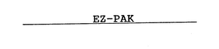 EZ-PAK logo