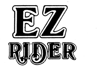 EZ RIDER logo