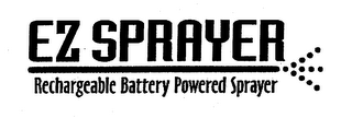 EZ SPRAYER RECHARGEABLE BATTERY POWERED SPRAYER logo