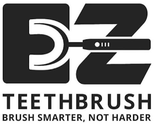 EZ TEETHBRUSH BRUSH SMARTER, NOT HARDER logo