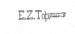 E.Z. TOP. logo