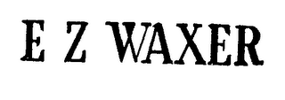 EZ WAXER logo