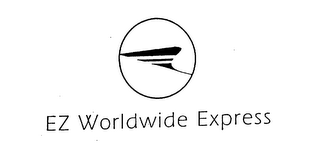 EZ WORLDWIDE EXPRESS logo