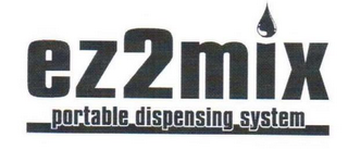 EZ2MIX PORTABLE DISPENSING SYSTEM logo