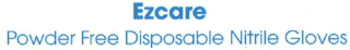 EZCARE POWDER FREE DISPOSABLE NITRILE GLOVES logo