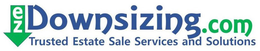 EZDOWNSIZING.COM TRUSTED ESTATE SALE SERVICES AND SOLUTIONS logo