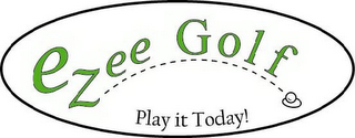 EZEE GOLF PLAY IT TODAY logo