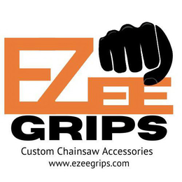 EZEE GRIPS CUSTOM CHAINSAW ACCESSORIES WWW.EZEEGRIPS.COM logo