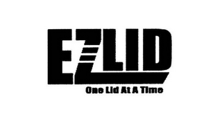 EZLID ONE LID AT A TIME logo