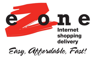 EZONE INTERNET SHOPPING DELIVERY EASY, AFFORDABLE, FAST! logo