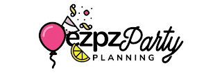 EZPZ PARTY PLANNING logo