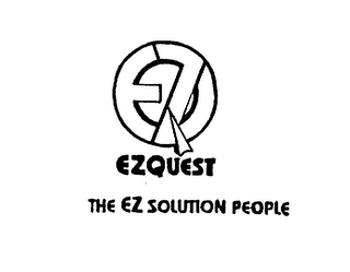 EZQ EZQUEST THE EZ SOLUTION PEOPLE logo