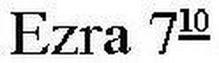 EZRA 710 logo