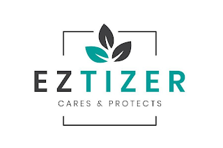 EZTIZER CARES & PROTECTS logo