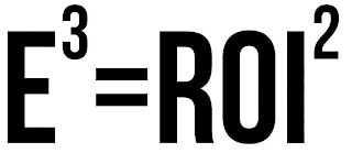 E³=ROI² logo