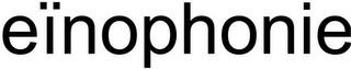 EÏNOPHONIE logo