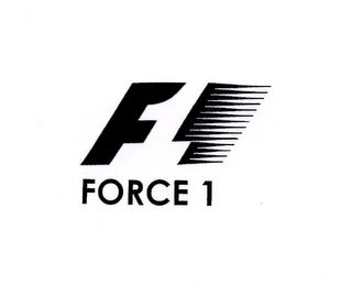 F 1  FORCE 1 logo