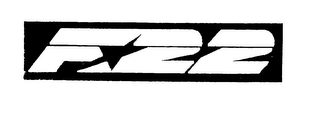 F 22 logo