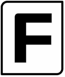 F logo