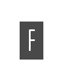 F logo