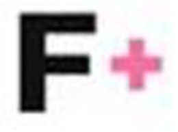 F+ logo