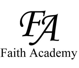 F A FAITH ACADEMY logo