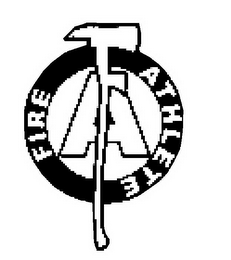 F A FIRE ATHLETE logo
