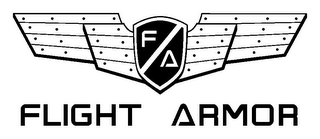 F A FLIGHT ARMOR logo