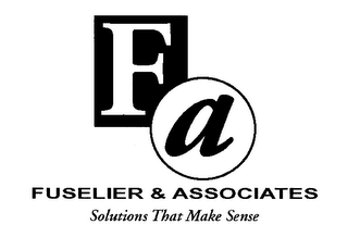 F A FUSELIER & ASSOCIATES SOLUTIONS THAT MAKE SENSE logo