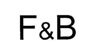 F & B logo
