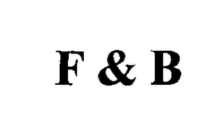 F & B logo