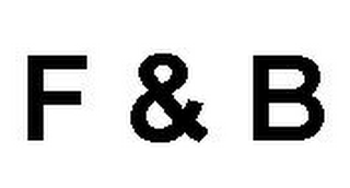 F & B logo