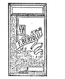 F. BERTOLLI logo