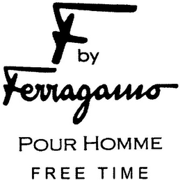 F BY FERRAGAMO POUR HOMME FREE TIME logo