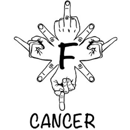 F CANCER logo