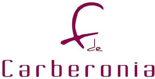 F DE CARBERONIA logo