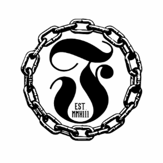 F EST. MMXIII logo
