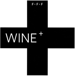 F · F · F · WINE + logo