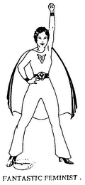 F F FANTASTIC FEMINIST logo