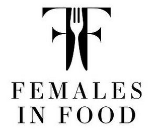 F F FEMALES IN FOOD logo