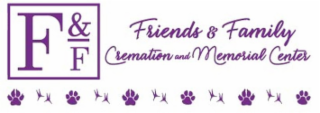 F & F FRIENDS & FAMILY CREMATION AND MEMORIAL CENTER logo