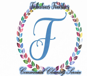 F FABULOUS FINISHES COMMERCIAL CLEANING SERVICE logo