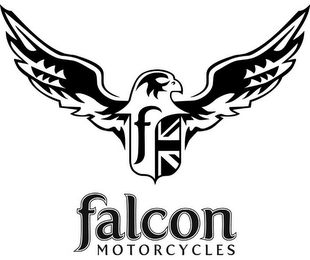 F FALCON MOTORCYCLES logo