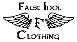 F FALSE IDOL CLOTHING logo