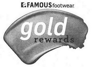 F FAMOUS FOOTWEAR GOLD REWARDS logo