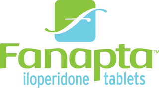 F FANAPTA ILOPERIDONE TABLETS logo
